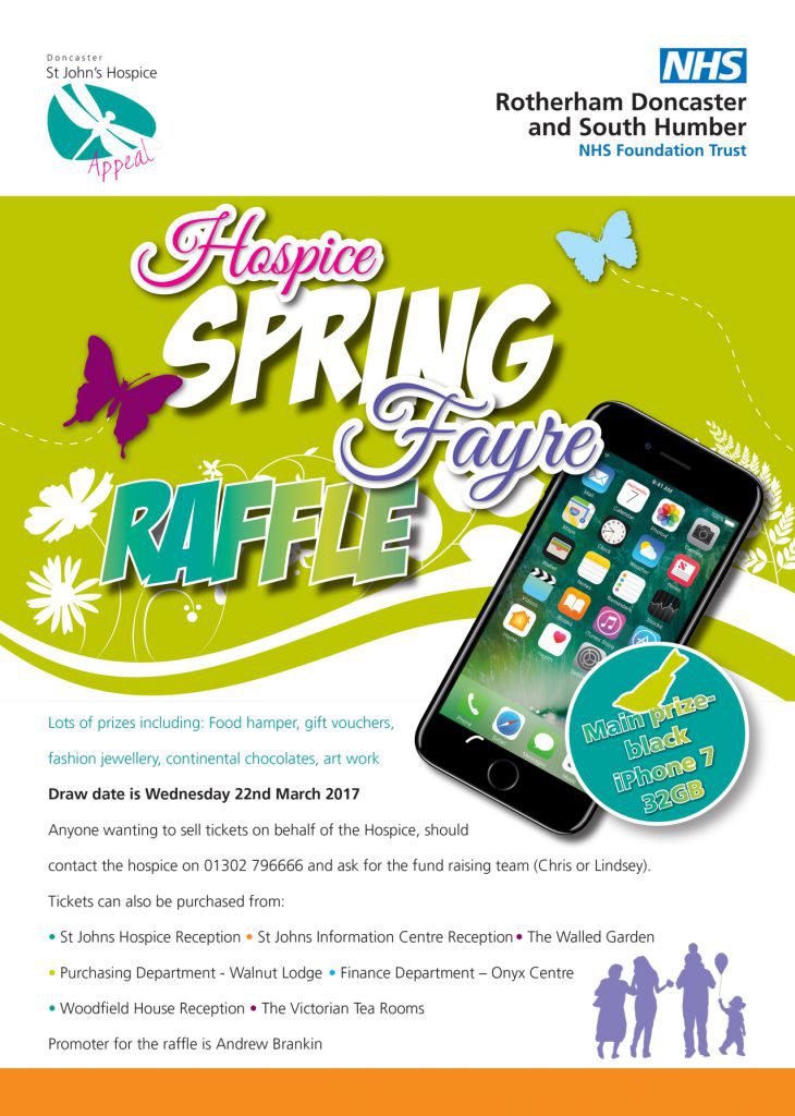 Hospice Spring Fayre iPhone poster-2017
